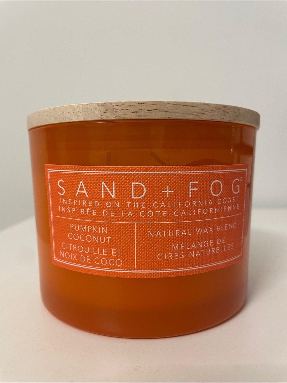 NEW SAND + FOG Pumpkin Coconut Scented Candle - 12 OZ